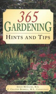 365 Gardening Hints and Tips 0451199057 Book Cover