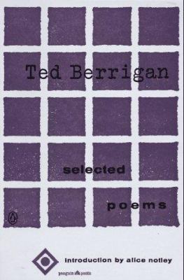 Selected Poems (Poets, Penguin) 0140586997 Book Cover