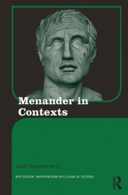 Menander in Contexts 0415843715 Book Cover