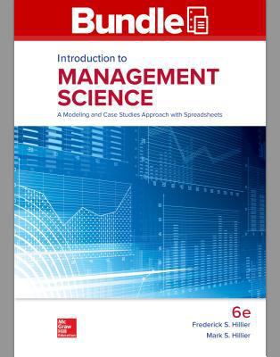 Gen Combo LL Introduction to Management Science... 1260260879 Book Cover
