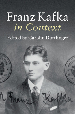 Franz Kafka in Context 1107449707 Book Cover