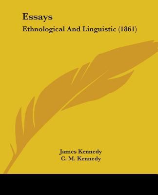 Essays: Ethnological And Linguistic (1861) 1436837847 Book Cover