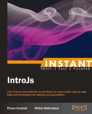 Instant IntroJs 1783282517 Book Cover