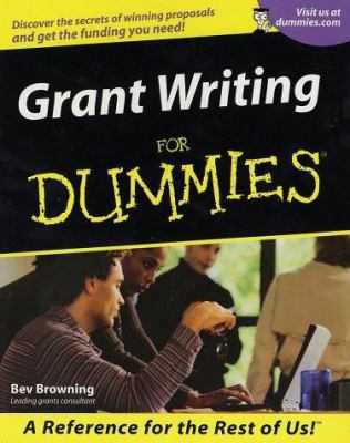Grant Writing for Dummies 0764553070 Book Cover