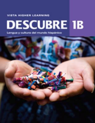 Descubre 1B Student Edition with Supersite Code B00MSAU1LI Book Cover
