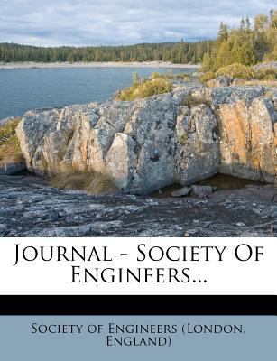 Journal - Society of Engineers... 127493396X Book Cover