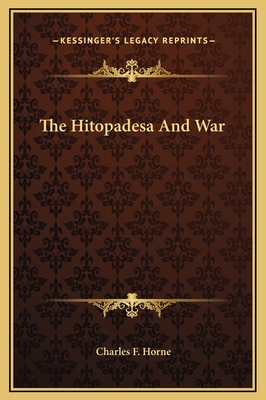 The Hitopadesa And War 1169183115 Book Cover
