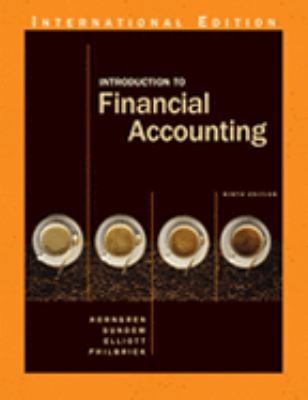 Introduction to Financial Accounting. Charles T... 0131968750 Book Cover