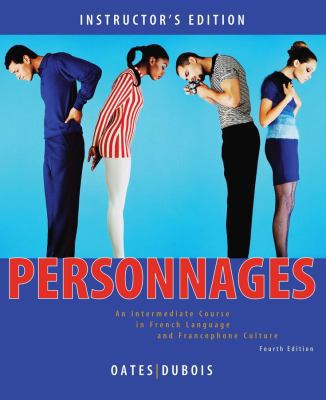 Personnages 4e Annotated Instructor's Edition 0470432179 Book Cover