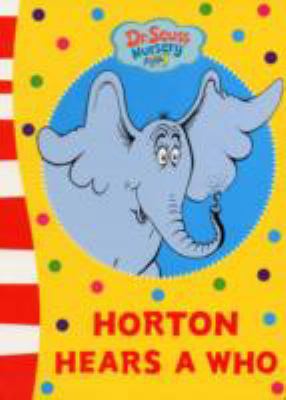 Horton Hears a Who Board Book (Horton Hears a Who) 0007264003 Book Cover