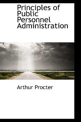 Principles of Public Personnel Administration 1103240382 Book Cover
