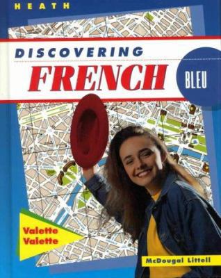 Discovering French: Bleu 0395866618 Book Cover