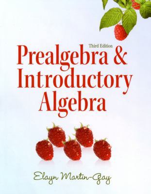 Prealgebra & Introductory Algebra (3rd Edition)... 0321644905 Book Cover