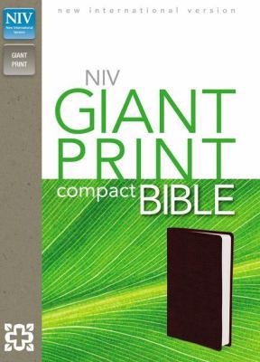 Compact Bible-NIV-Giant Print [Large Print] 0310435307 Book Cover