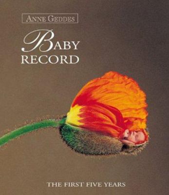 Baby Record Book: Orange Poppy Cover 0768320240 Book Cover