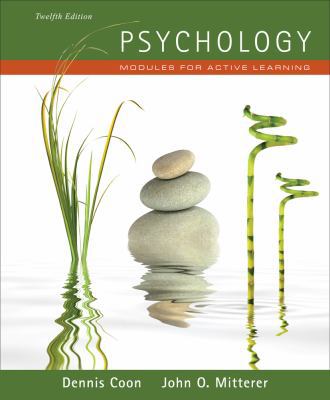 Psychology: Modules for Active Learning (with C... 1111342849 Book Cover