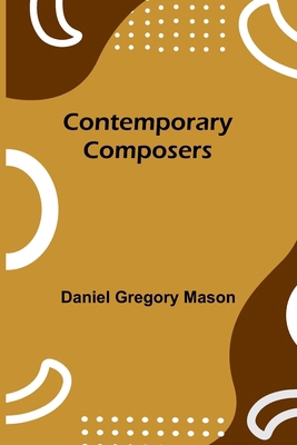 Contemporary Composers 9369874518 Book Cover