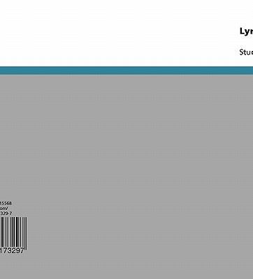 Lyrikanalyse: Georg Trakl "Grodek" [German] 3640173295 Book Cover