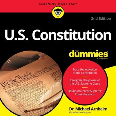 U.S. Constitution for Dummies: 2nd Edition B08Z2GX5CY Book Cover
