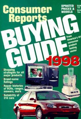 Consumer Reports 1998 Buying Guide 0890438846 Book Cover