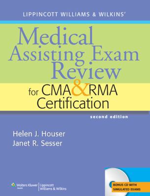 LWW'S MEDICAL ASSISTING EXAM REVIEW FOR CMA, RM... 0781765358 Book Cover
