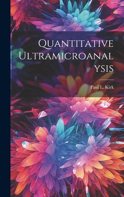 Quantitative Ultramicroanalysis 1019963212 Book Cover