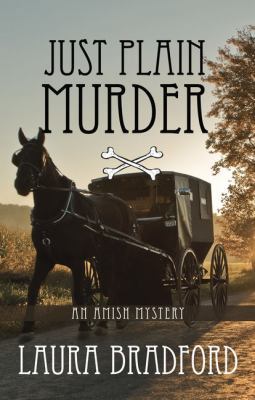 Just Plain Murder [Large Print] 1432857754 Book Cover
