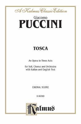 Tosca: Italian, English Language Edition, Choru... [Italian] 075799069X Book Cover