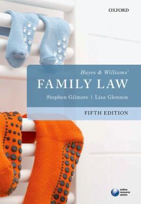 Hayes & Williams' Family Law, 5th Ed. 019875308X Book Cover