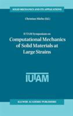 Iutam Symposium on Computational Mechanics of S... 1402011709 Book Cover