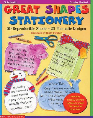 Great Shapes Stationery (Grades PreK-2) 059022736X Book Cover