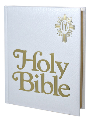 New Catholic Bible Family Edition (White) 1953152074 Book Cover