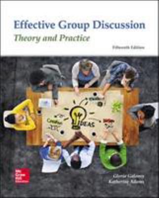 Effective Group Discussion: Theory and Practice 0078037018 Book Cover