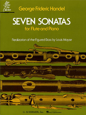 Seven Sonatas: For Flute & Piano 0793554160 Book Cover