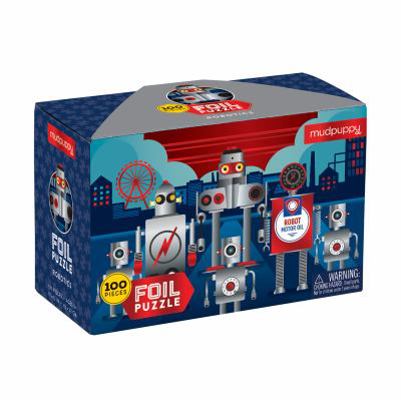 Toy Robotics Foil Puzzle Book