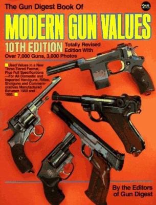 The Gun Digest Book of Modern Gun Values (Gun D... 0873491696 Book Cover
