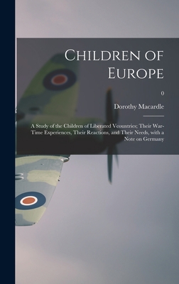 Children of Europe; a Study of the Children of ... 1014221420 Book Cover