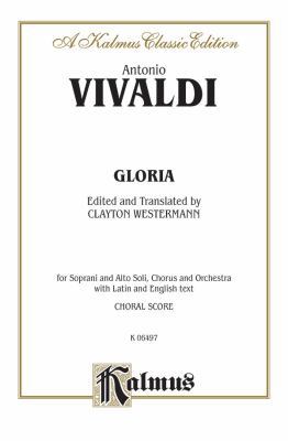 Gloria: SATB with SATB Soli (Orch.) (Latin, Eng... 0769245897 Book Cover
