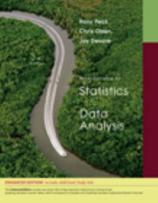 Introduction to Statistics and Data Analysis 0495557838 Book Cover
