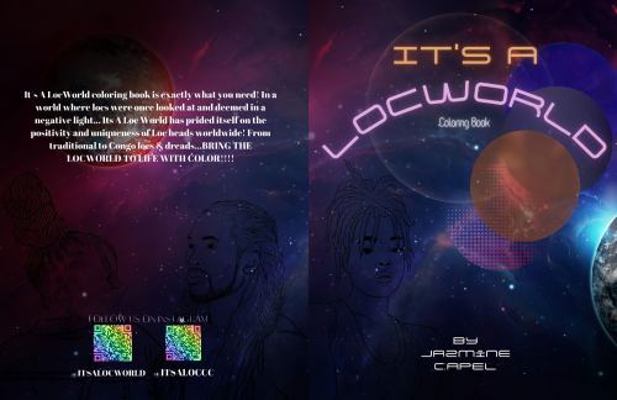 Paperback It's a Loc World Coloring Book : Adult Edition Book