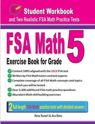 FSA Math Exercise Book for Grade 5: Student Wor... 1970036540 Book Cover