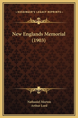 New Englands Memorial (1903) 1169300979 Book Cover