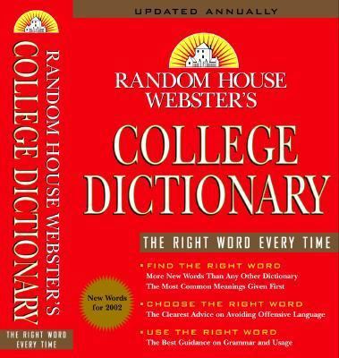 Random House Webster's College Dictionary 0375425608 Book Cover