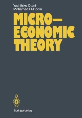 Microeconomic Theory 3540179941 Book Cover