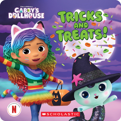 Tricks and Treats (Gabby's Dollhouse Storybook) 1339049481 Book Cover