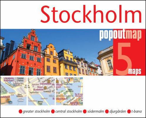 Stockholm Popout Map 1917131291 Book Cover
