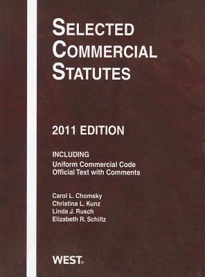 Selected Commercial Statutes 031427510X Book Cover