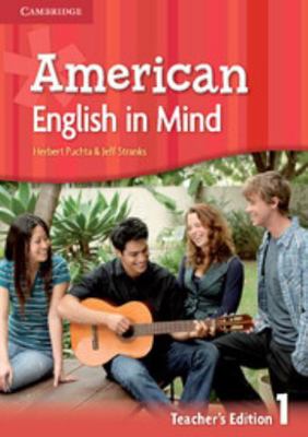 American English in Mind Level 1 Teacher's Edition 0521733405 Book Cover