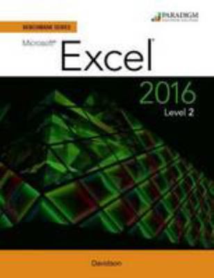 Benchmark Microsoft Excel 2016 Level 2 0763869392 Book Cover