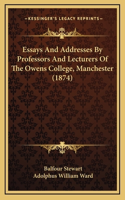 Essays and Addresses by Professors and Lecturer... 1164457659 Book Cover